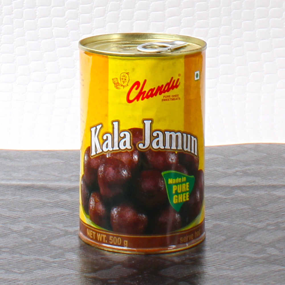 Basket of Rakhis with Kala Jamun