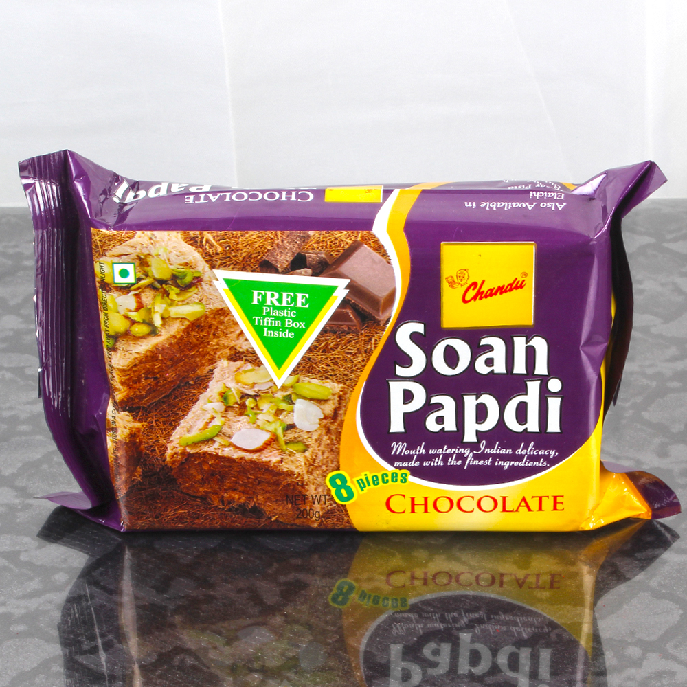 Rakhi Goodies Bag with Soan Papadi
