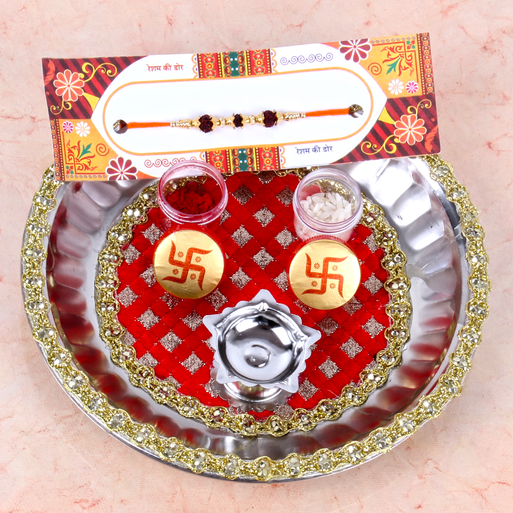 Rakhi Thali For Bhai