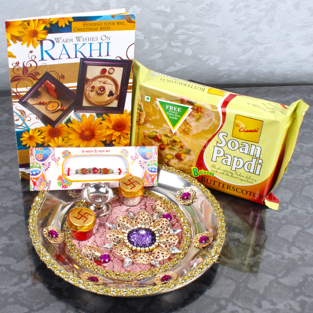 Exclusive Rakhi Thali Combo