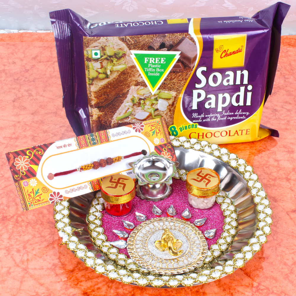 Elegant Rakhi combo