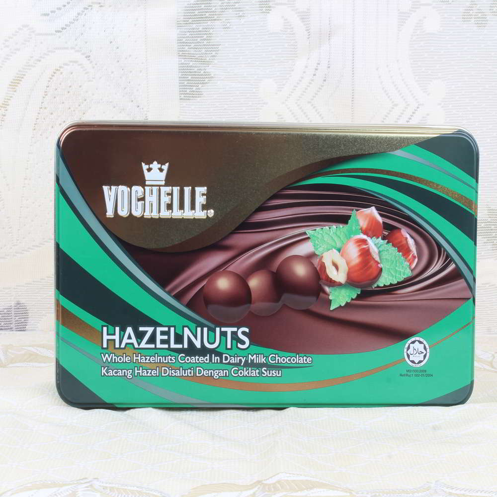 Hazelnuts Chocolate Box with Rakhi