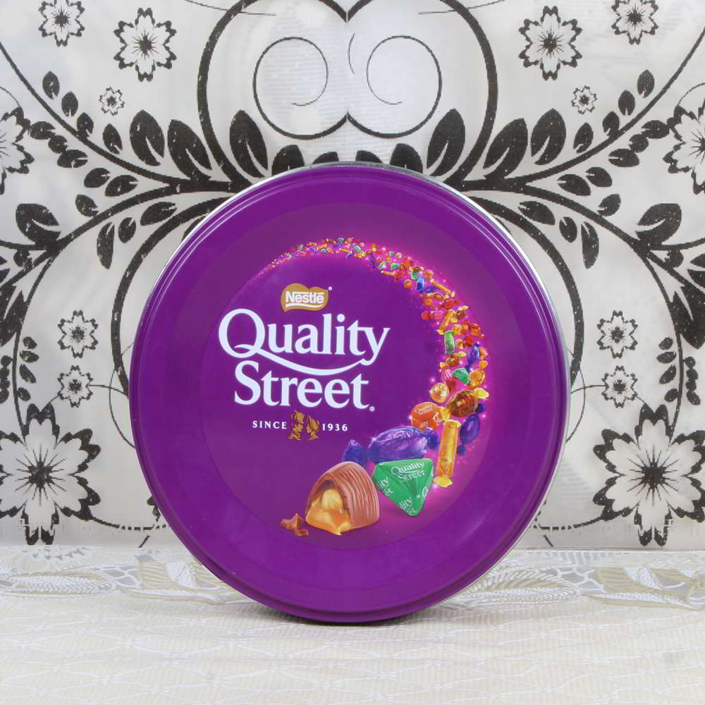 Nestle Quality Street Chocolates Box with Designer Rakhi