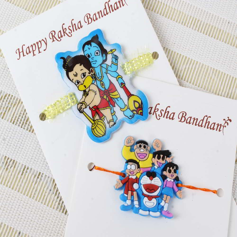 Cho Cho Chocolate Waffer Stick with Kids Rakhis