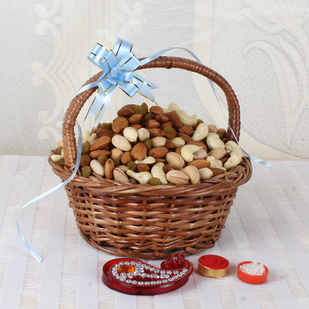 Bhai Dooj Exclusive Assorted Dry Fruit Basket