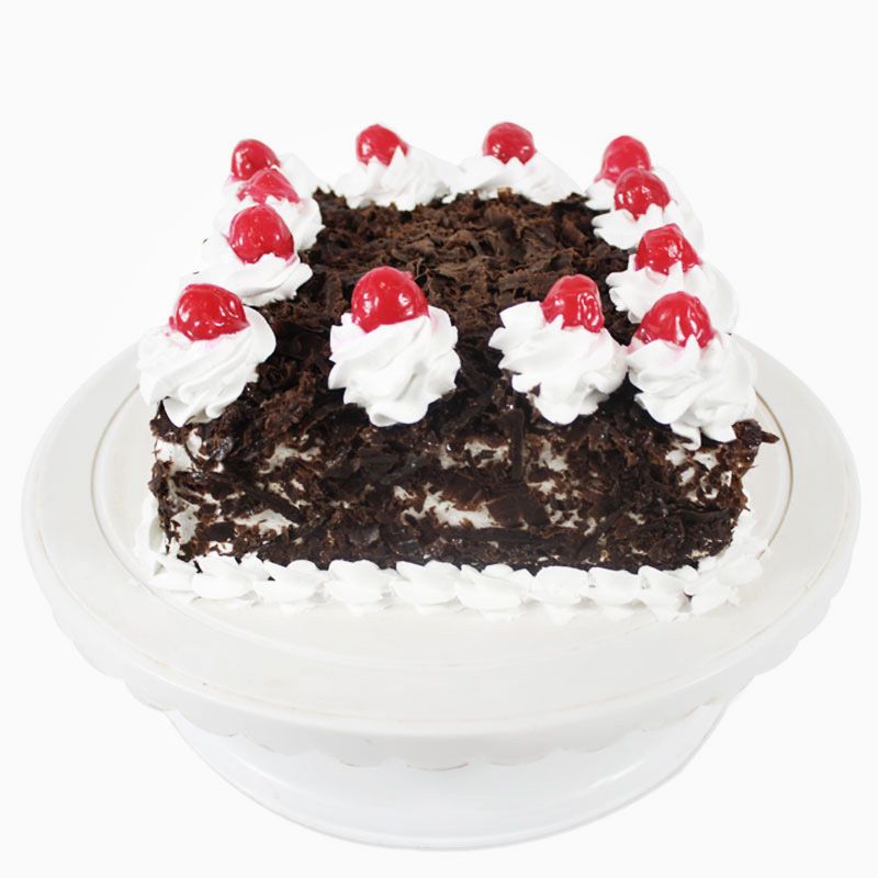Cherry Eggless Square Black Forest Cake