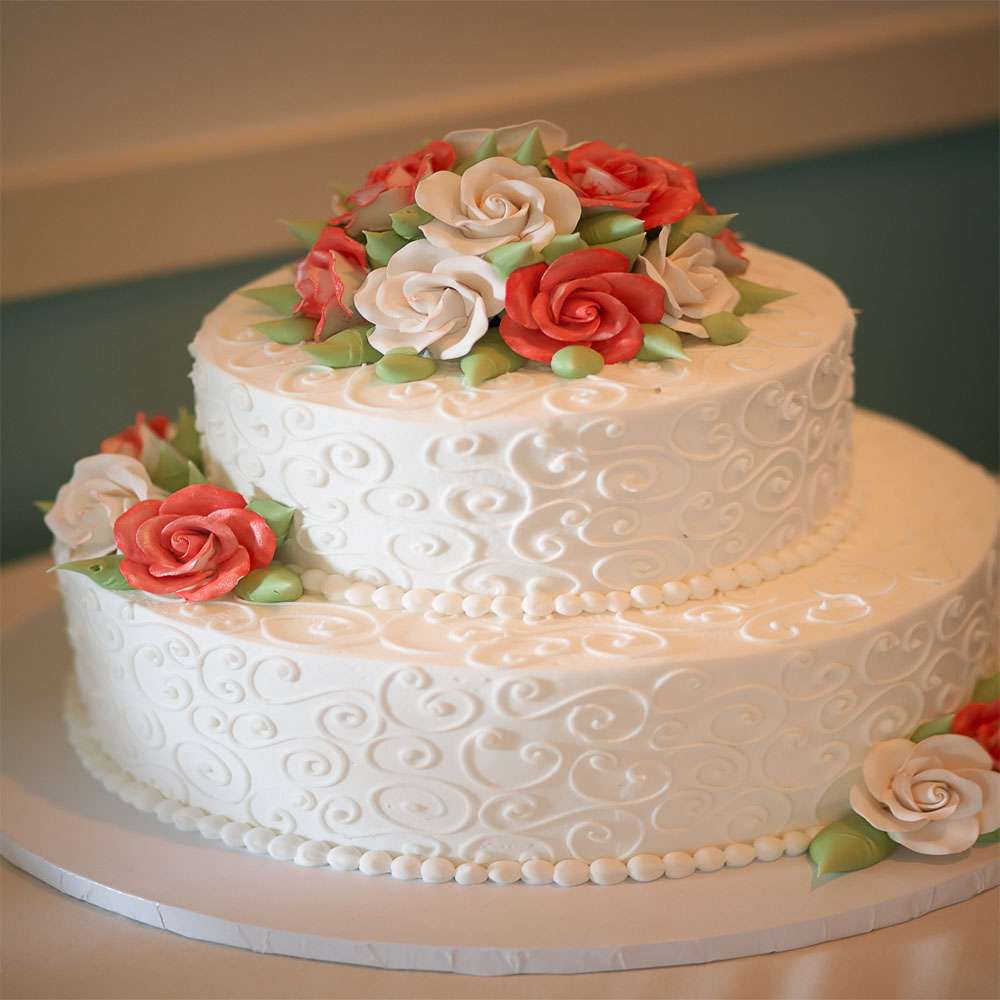 Engagement Vanilla Cake
