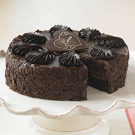 Classic Dark Chocolate Cake