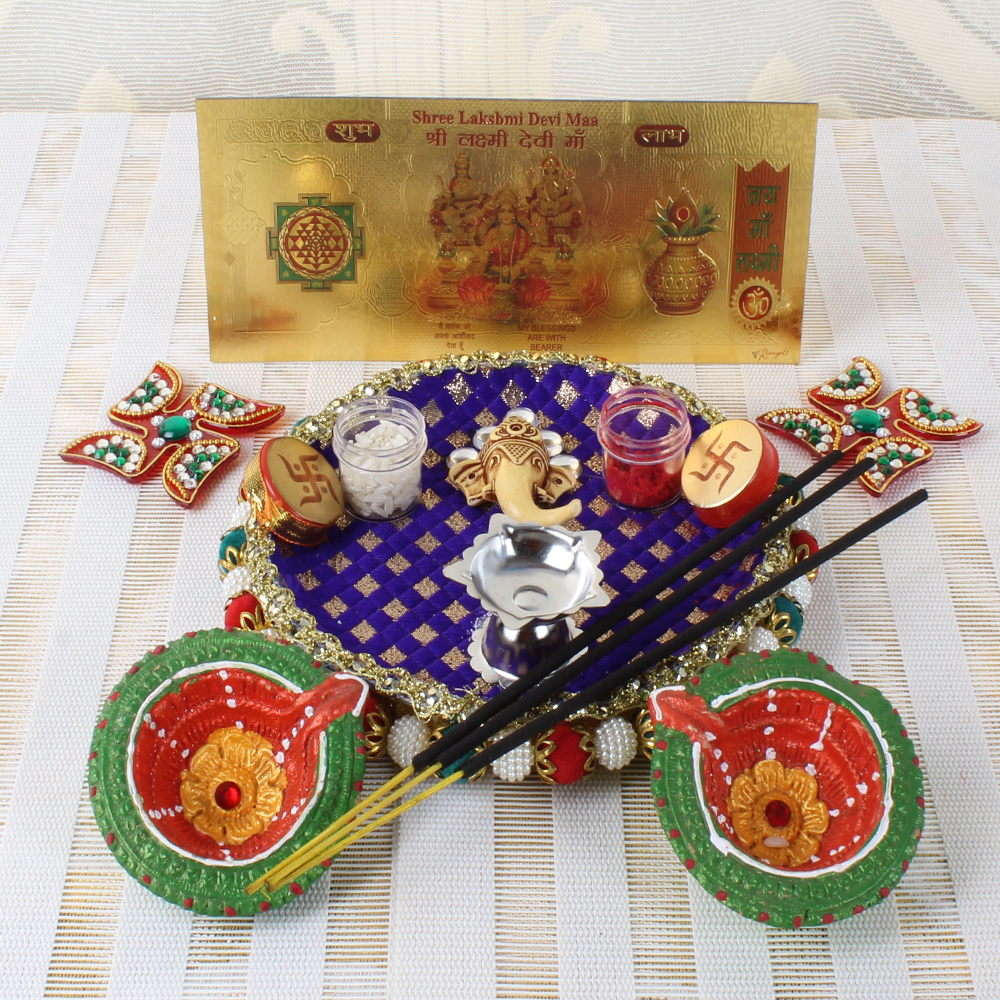 Ganesha Pooja Thali Hamper for Diwali