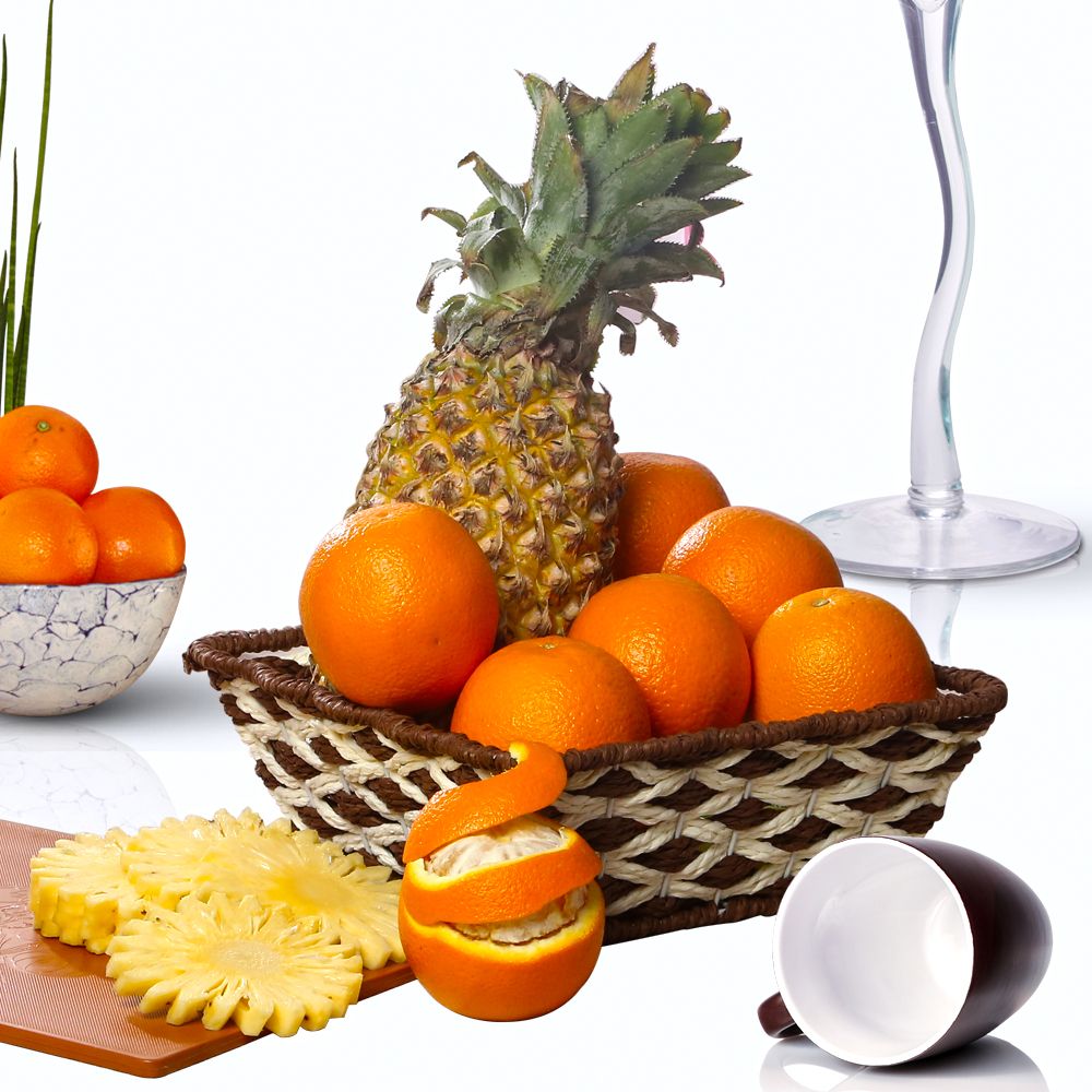 Oranges and Pineapple Fruits Combo