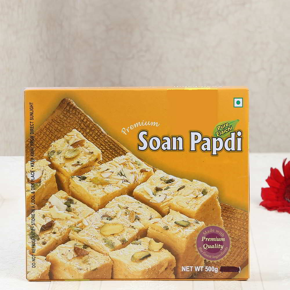 Box of Soan Papdi Sweets