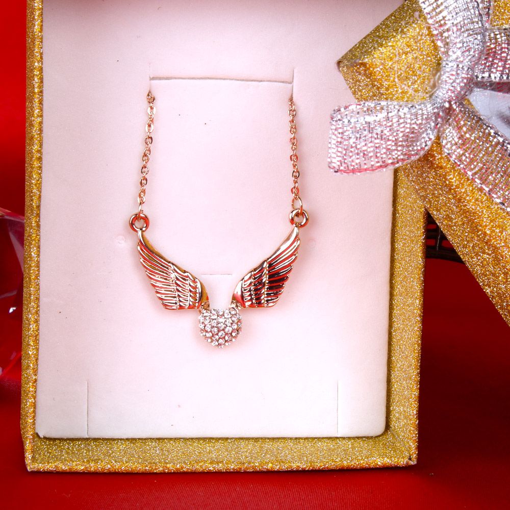 Rose Gold Plated Flying Wing for Mothers Day