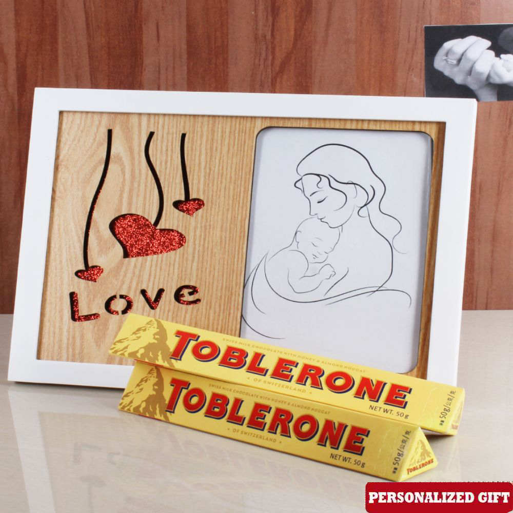 Love Frame and Tolerance Chocolate for Mummy