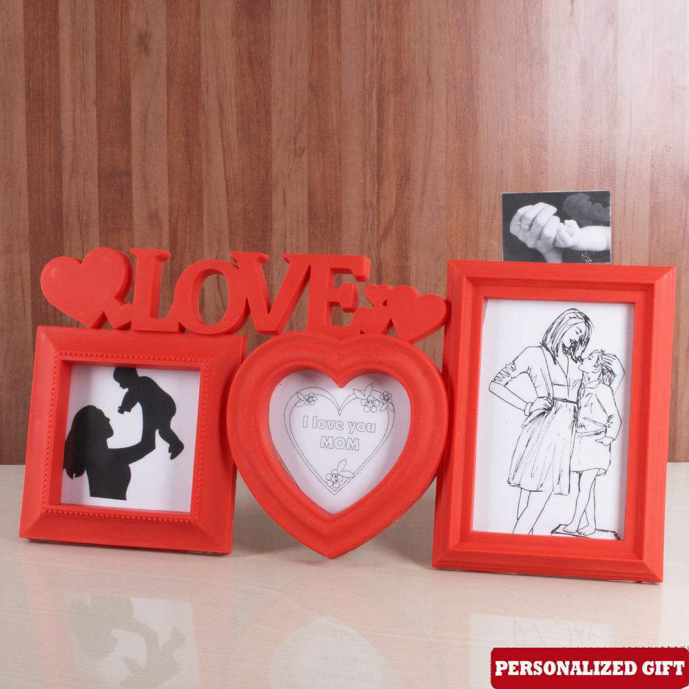 Triple Love Frame for Mommy