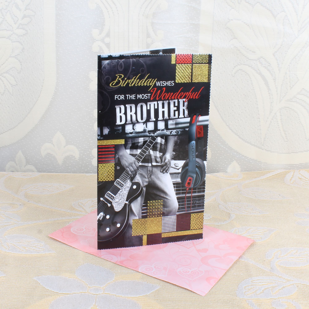 Brother Birthday Greeting Card