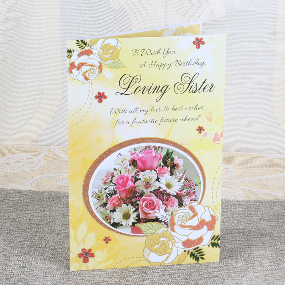 Sister Birthday Greeting Card