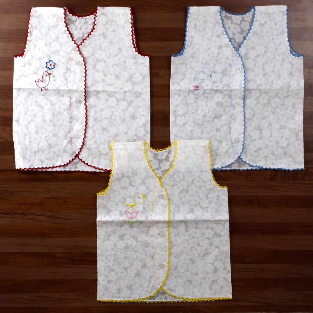 Cute Baby Set Of Three Cotton Jabla