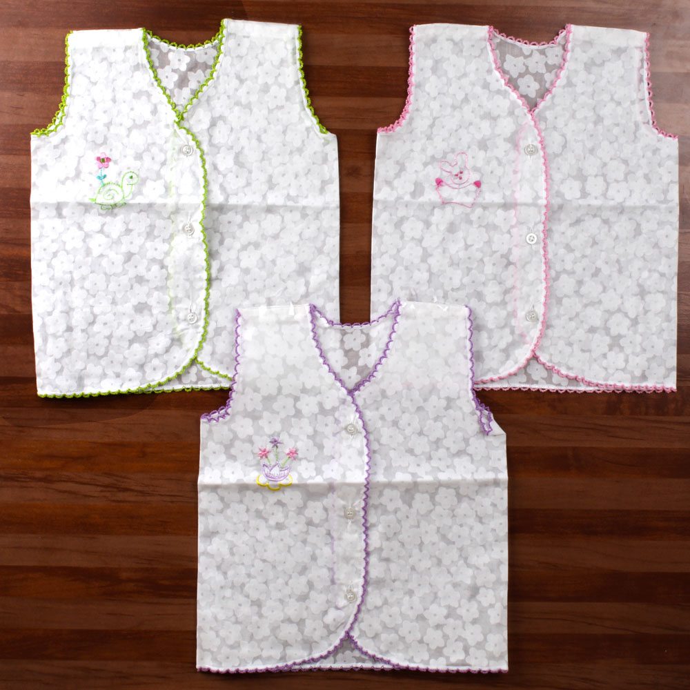 Fancy Baby Set Of Three Cotton Jabla