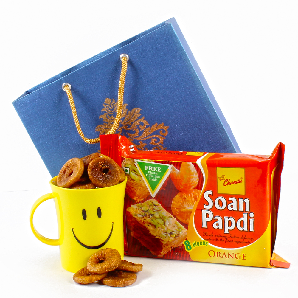 Dry Fig and Orange Soan Papdi Hamper