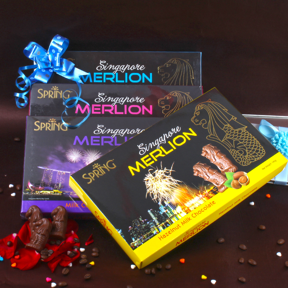 Singapore Spring Merlion Chocolate Gift Pack