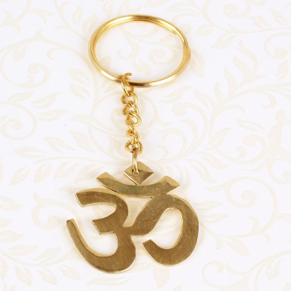 Om Keychain