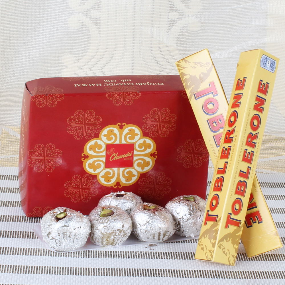 Toblerone Chocolate with Sweets