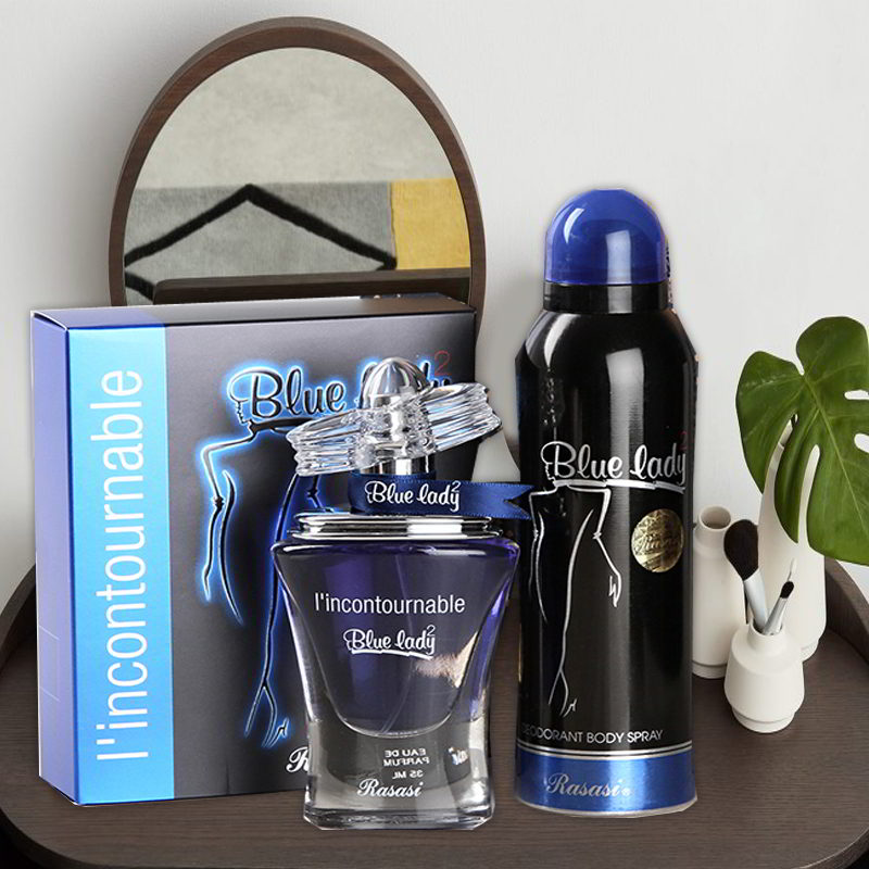 Rasasi Blue Lady Gift Set for Women