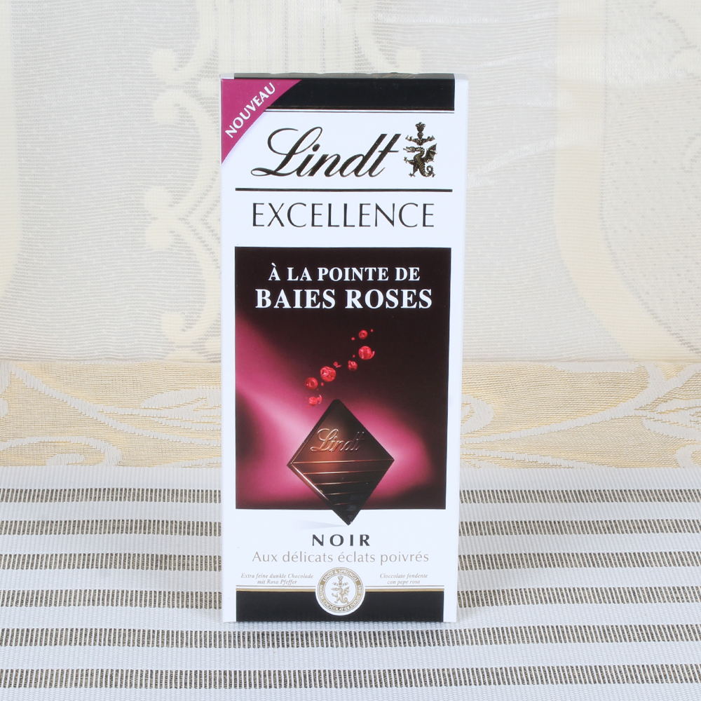 Lindt Excellence Baies Roses Bar