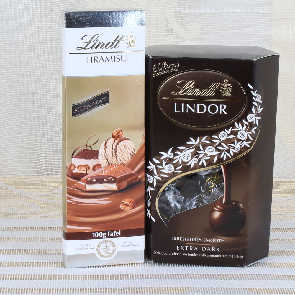 Lindt Tiramisu with 60% Cocoa Truffles Lindt