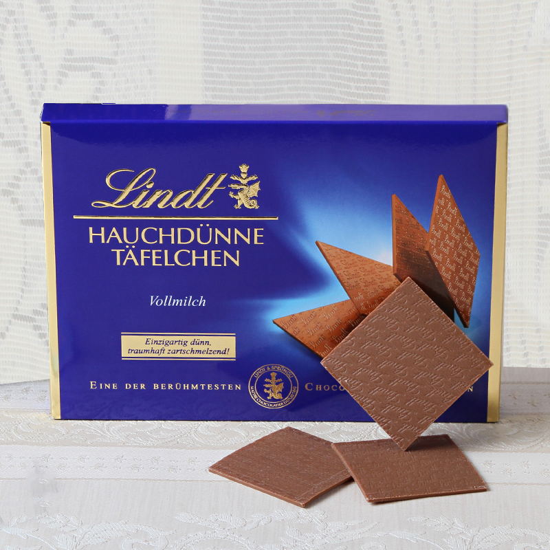 Lindt Thin Vollmilch Chocolate