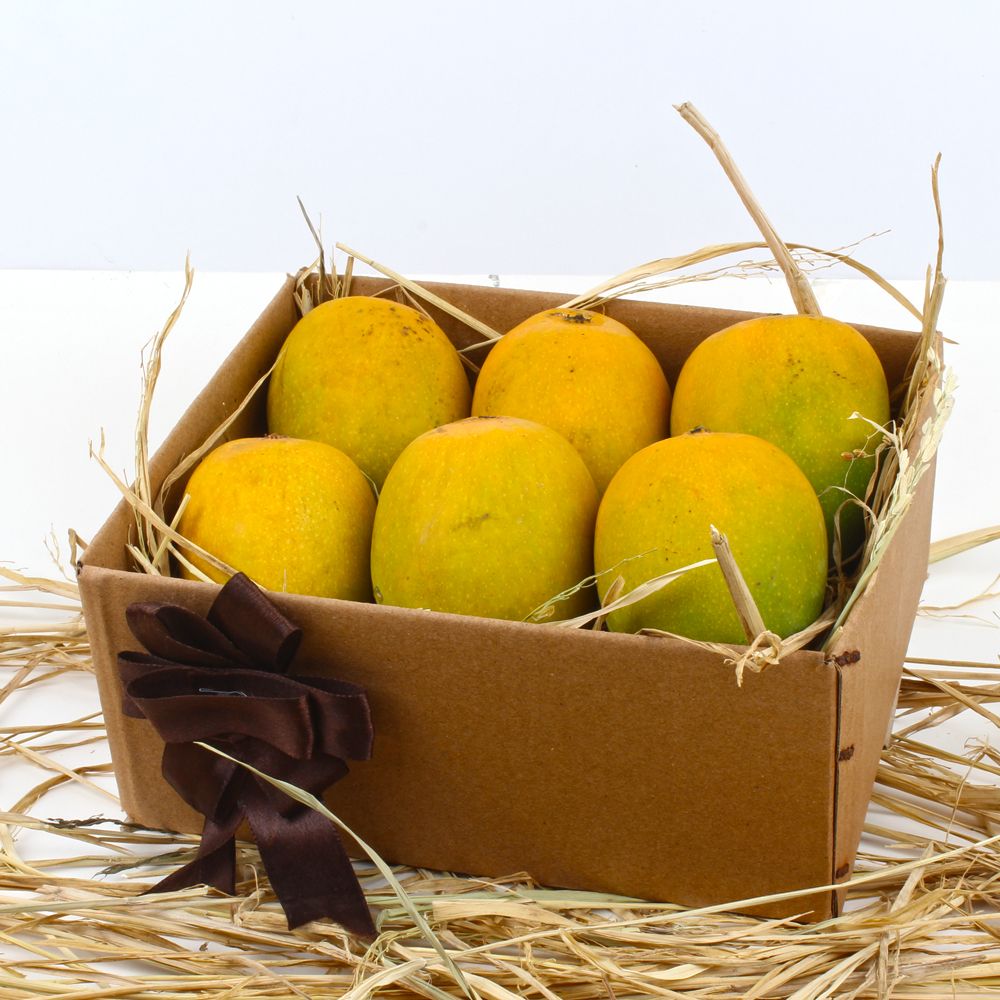 Six Pcs of Alphonso Mangoes