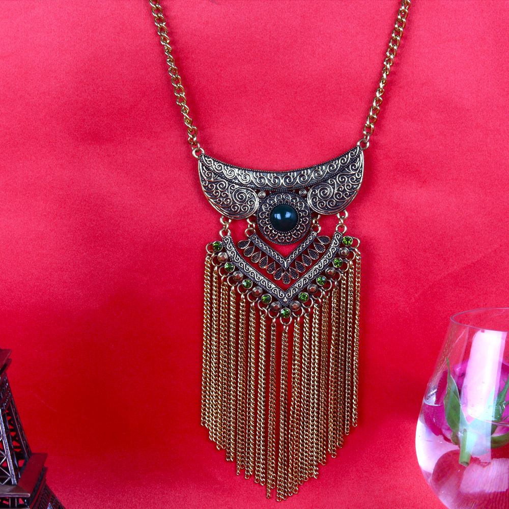 Ethnic Western Long Necklace