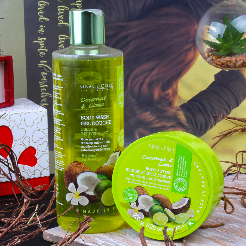 Grace Cole Coconut and Lime Gift Set for Her