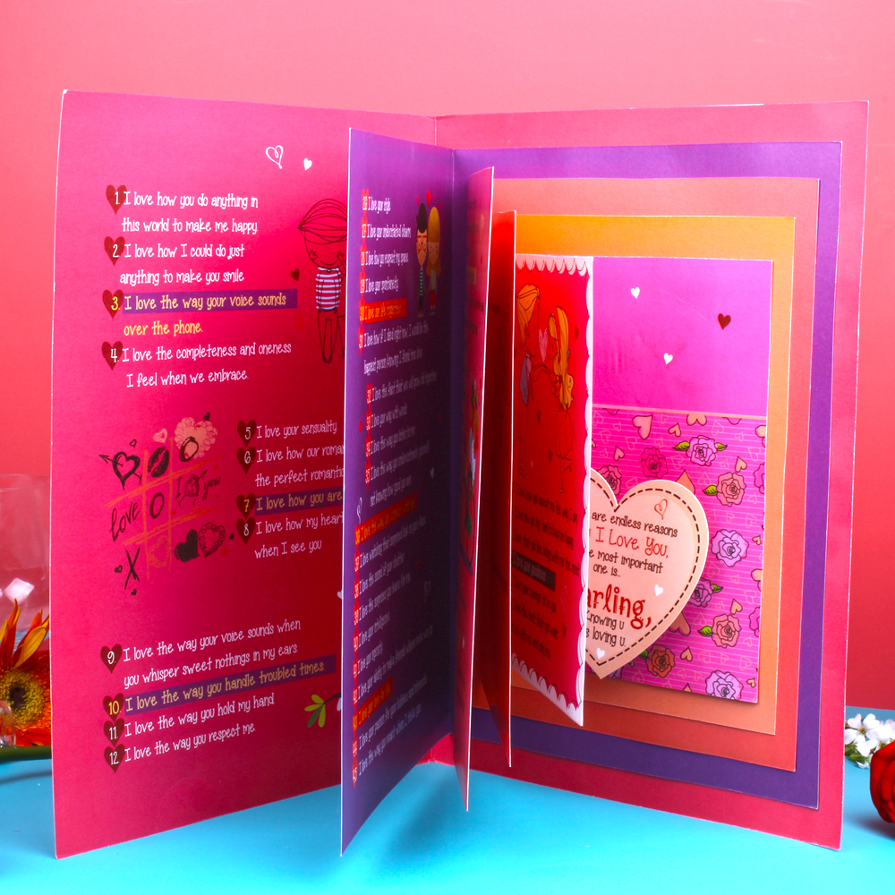 101 Reasons of Why I Love You Greeting Card