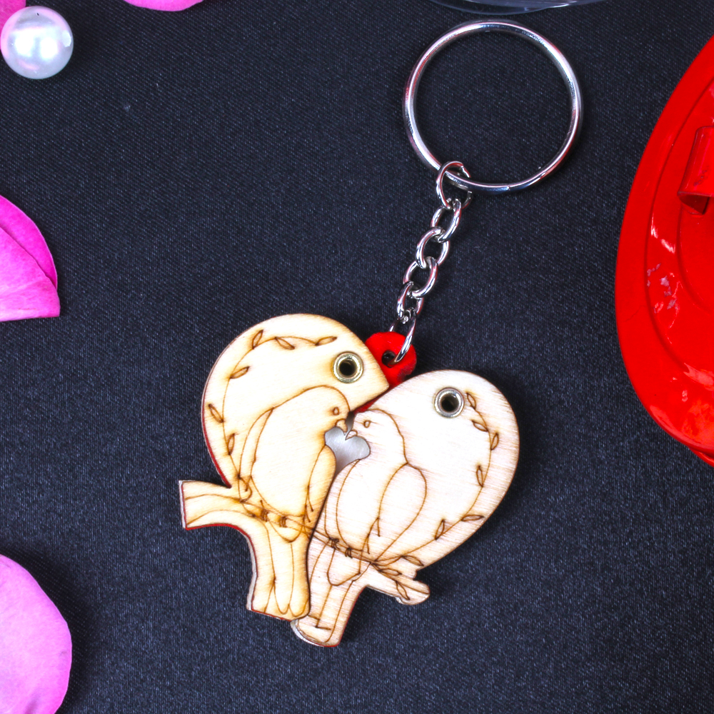 Dedicate to Love Birds Key Chain