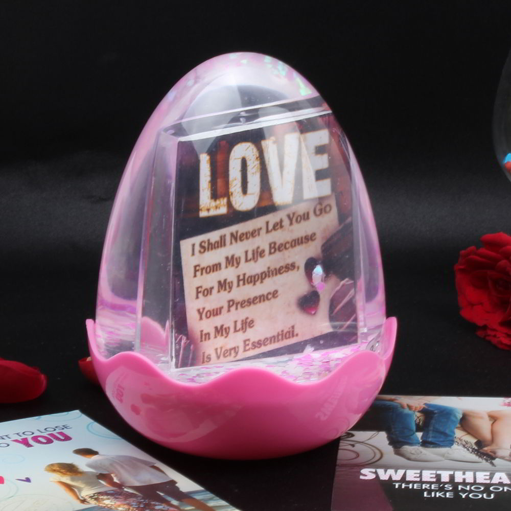 Personalized Photo Easter Egg Globe