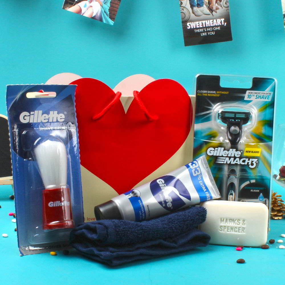 Gillette Shaving Gift Bag For Him