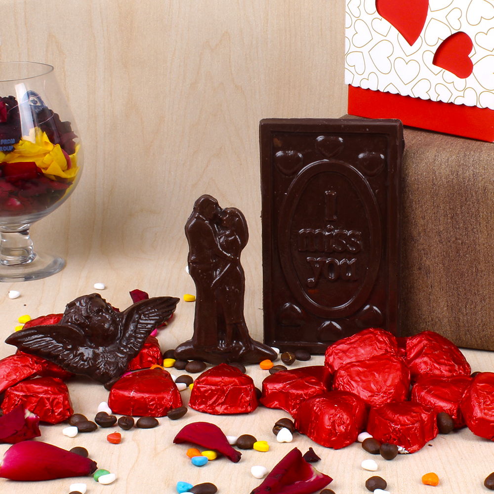 Valentines Day Special Home Made Chocolate Box