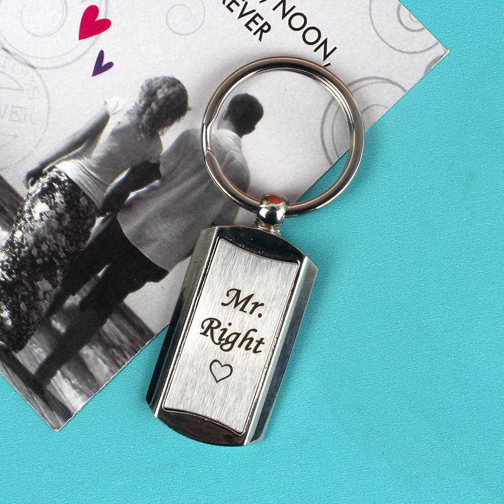 Mr Right Keychain