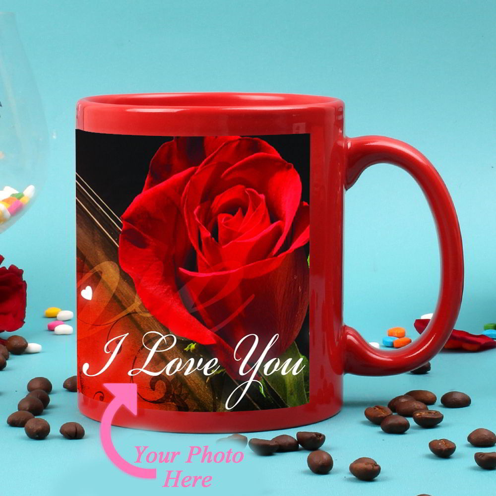 Love Quato with Personalized Photo Mug