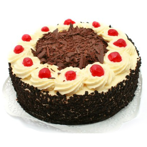 One Kg Designer Cherry Black Forest Cake