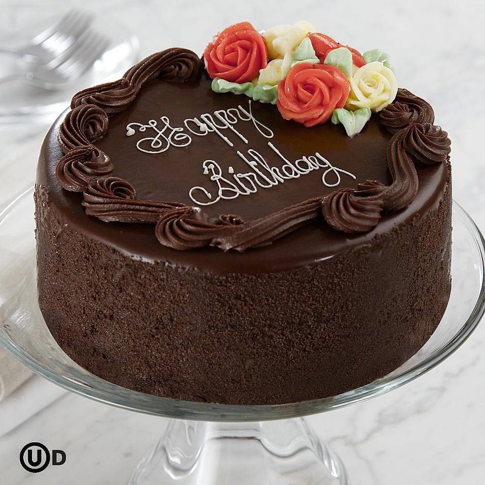 Happy Birthday 2 Kg Dark Chocolate Cake