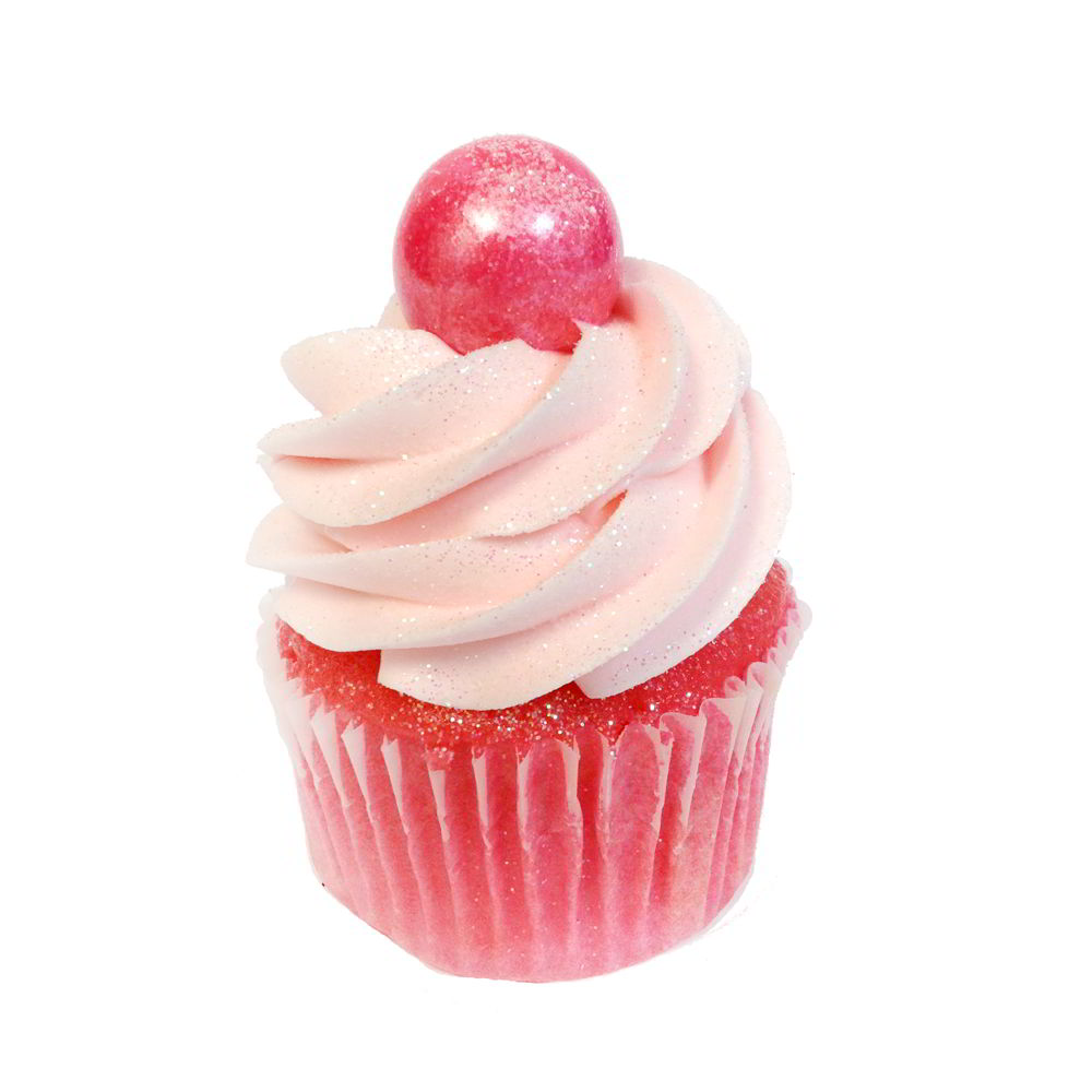 Pack of 6 Strawberry Cupcakes