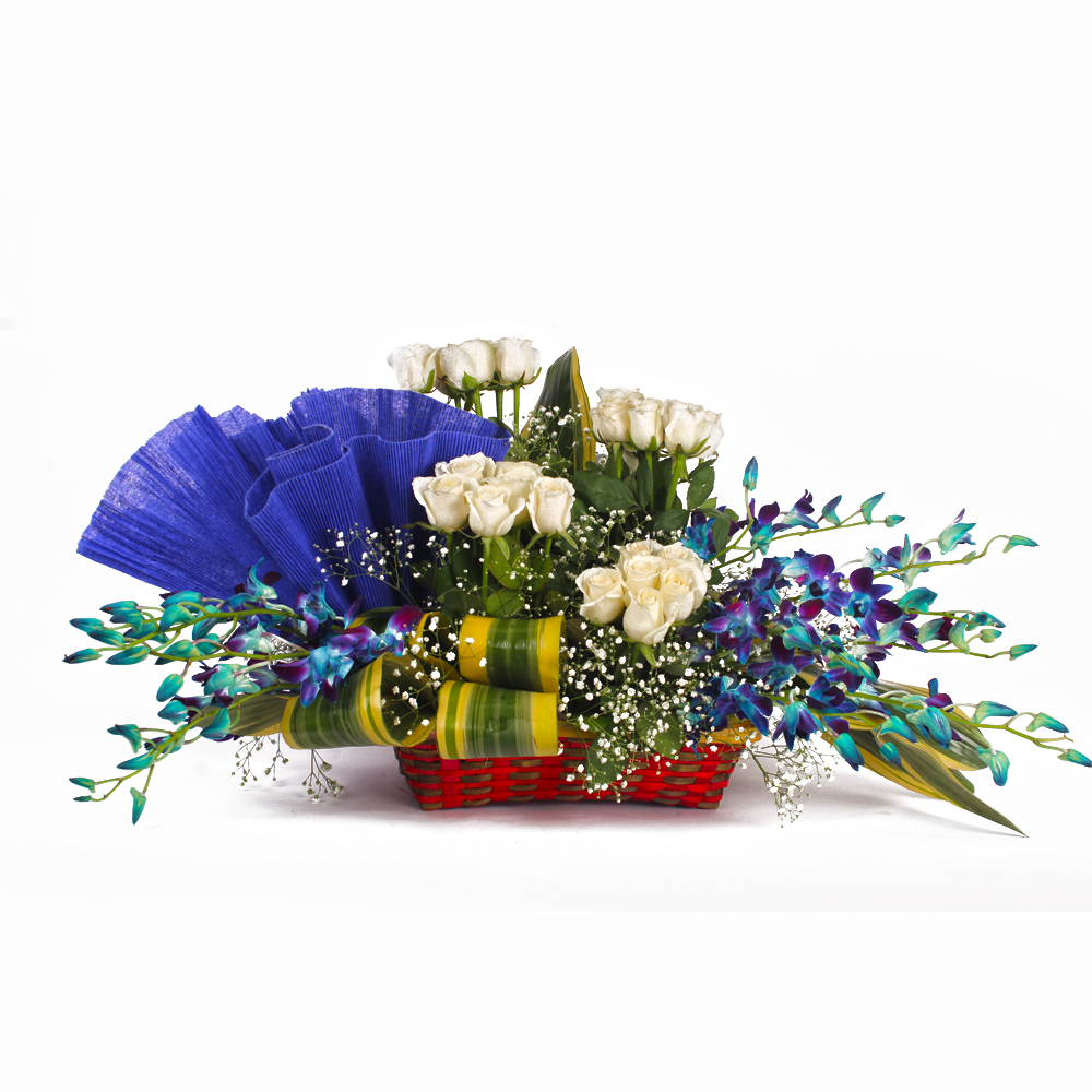Stylish Floral Basket