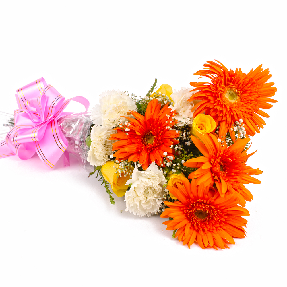 Dozen Seasonal Flowers Bouquet