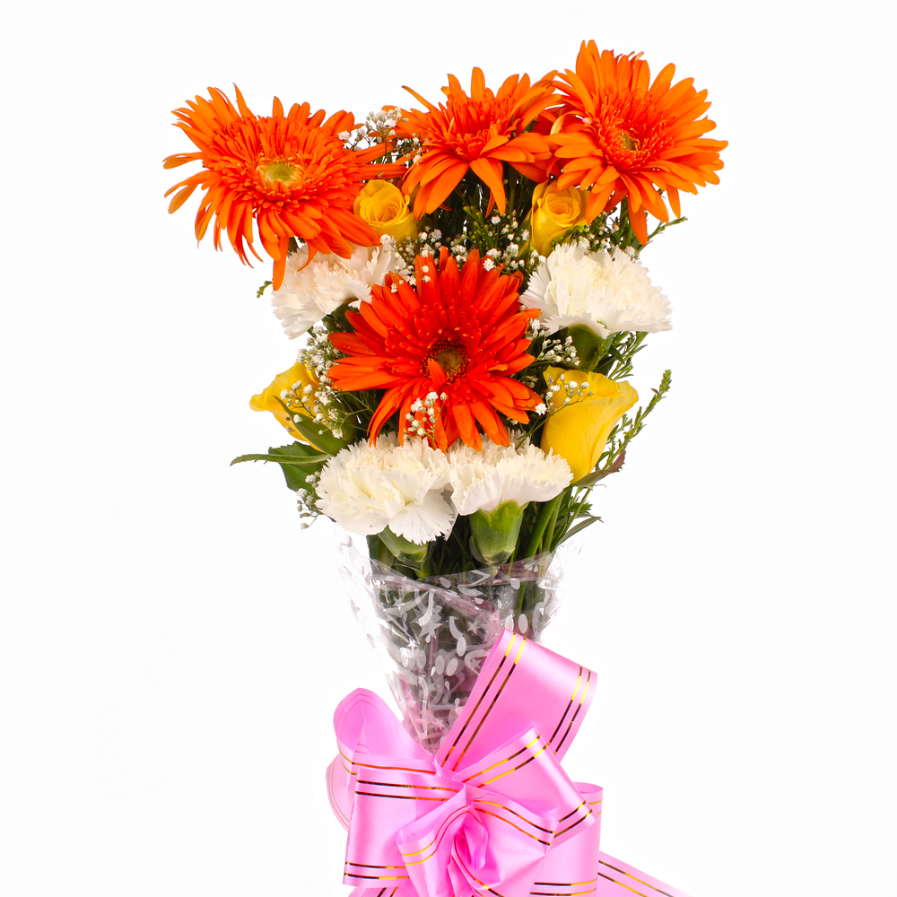 Dozen Seasonal Flowers Bouquet