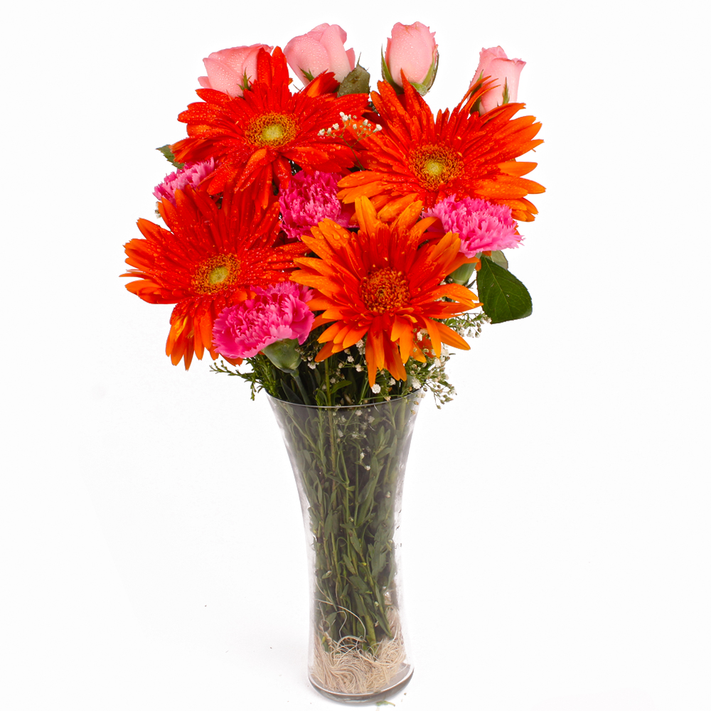 Assorted Floral Vase Arrangement