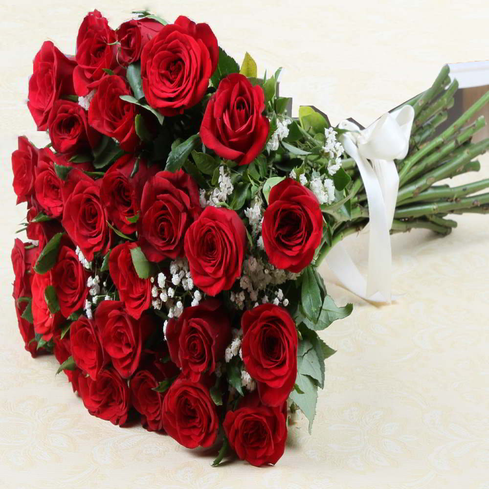 Thirty Red Roses Bouquet