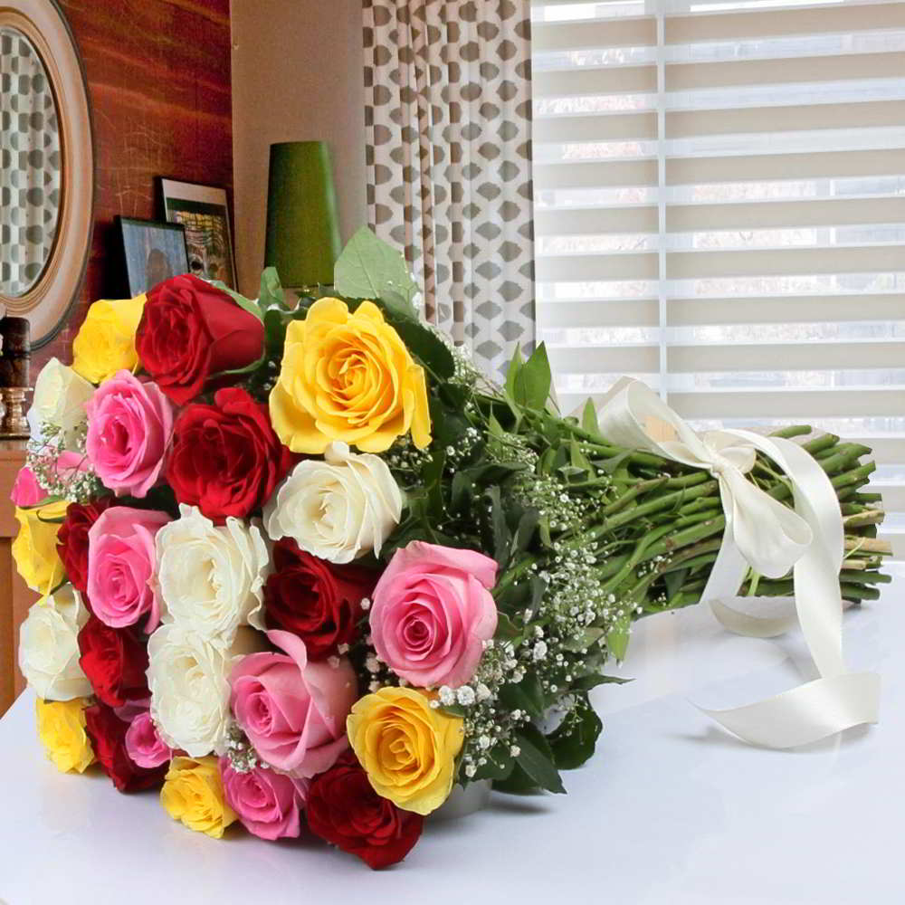 Mixed Roses Bouquet Online