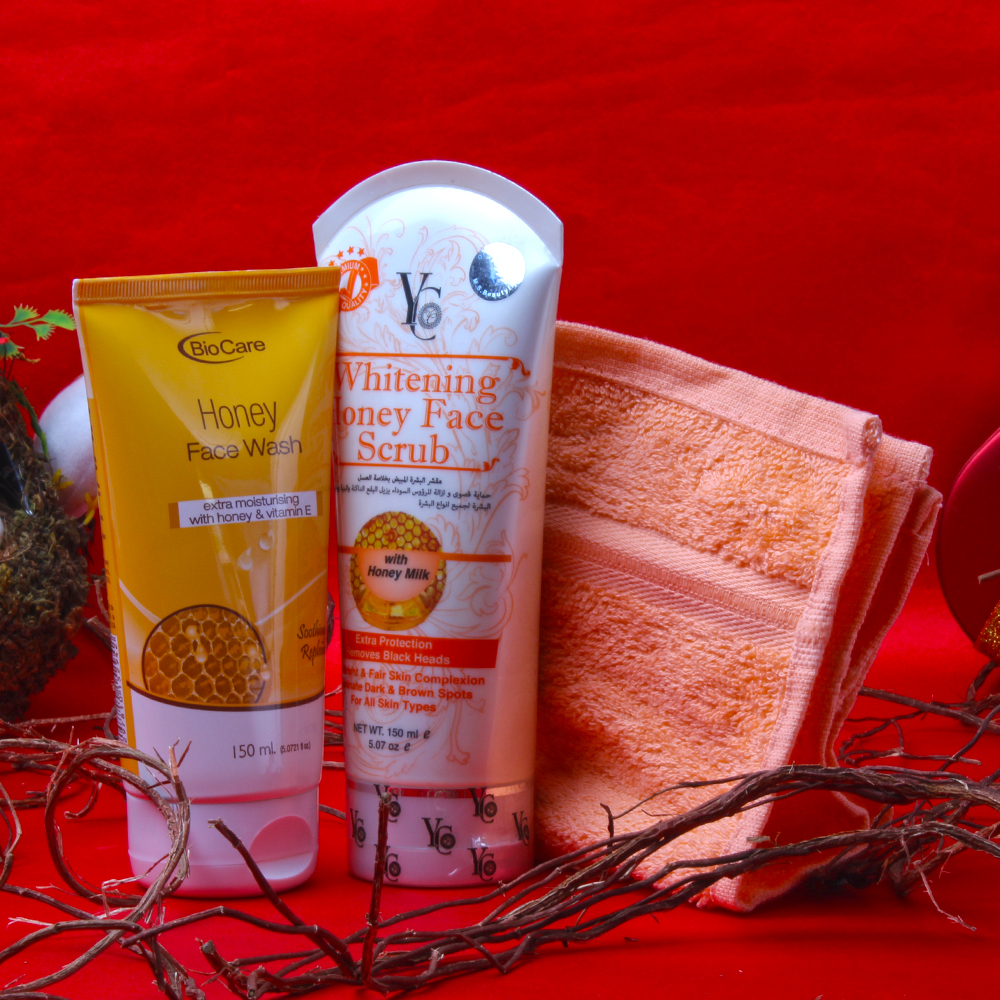 Face Care Honey Fragrance Beauty Hamper for Female